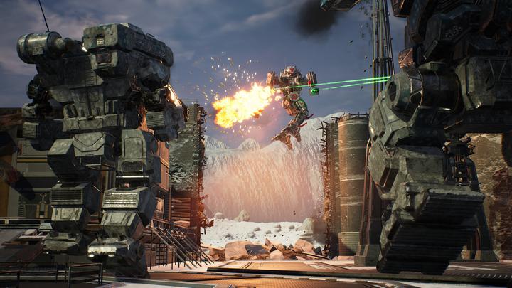 Actual product image Sold Out MechWarrior 5: Mercenaries (PS4, DE)