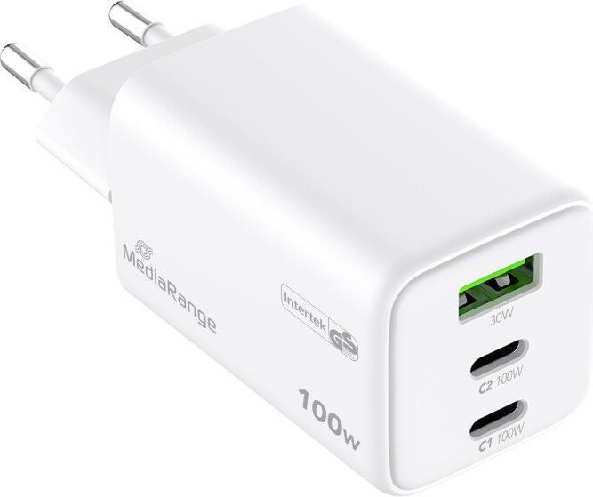 Actual product image MediaRange 100W Fast Charger (100 W, 3 ports)