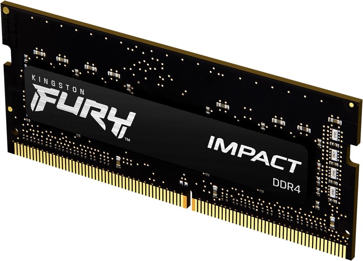 Actual product image Kingston FURY Impact (1 x 8GB, 3200 MHz, DDR4-RAM, SO-DIMM)
