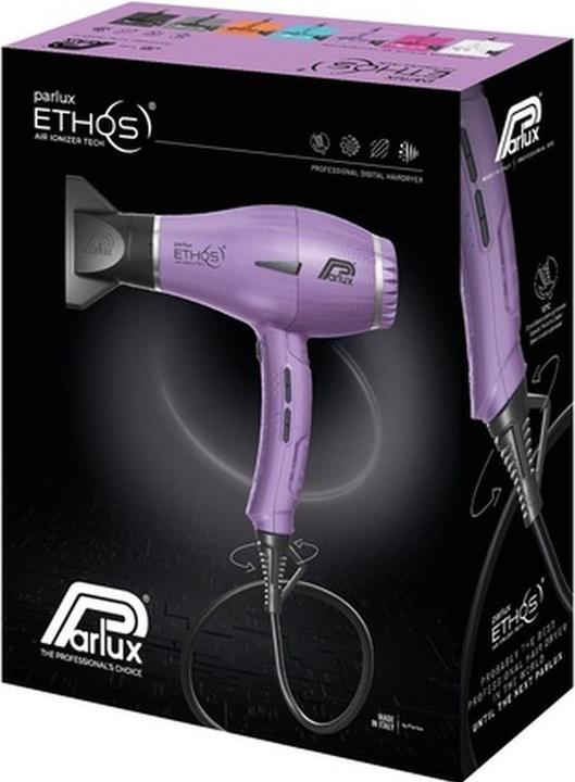 Productafbeelding Parlux Ethos Professionele Digitale Haardroger met Negatieve Ionen Made in Italy Lila (2300 W)