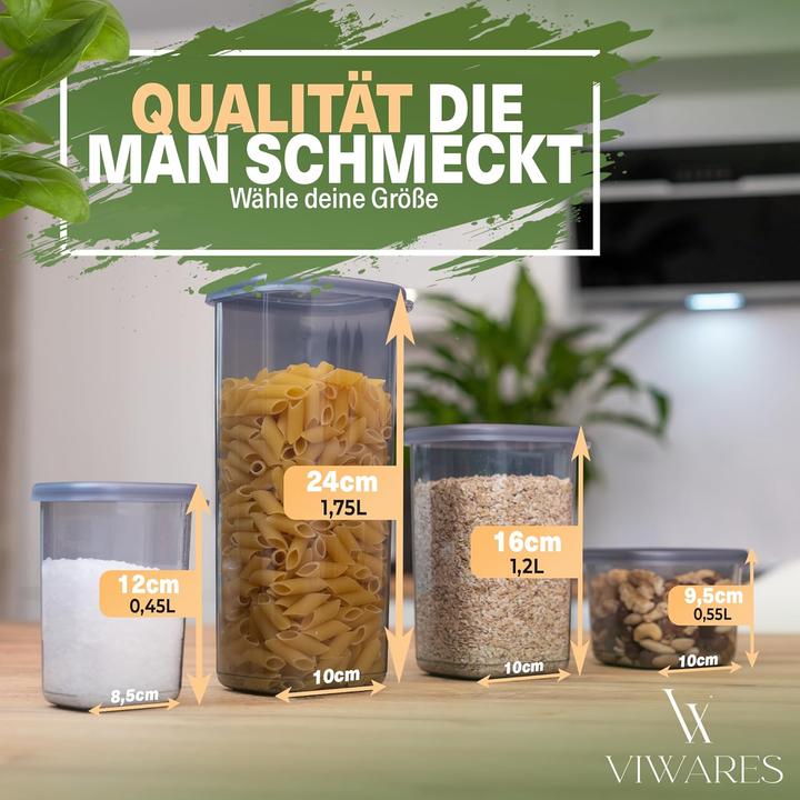 Immagine prodotto Viwares Vorratsdosen-Set (1.75 l)