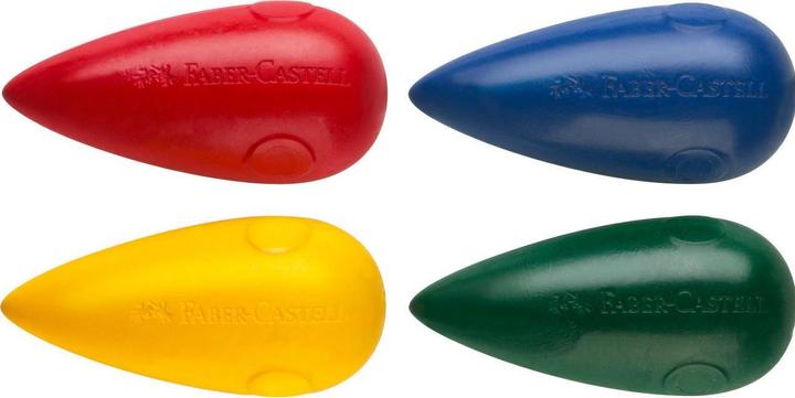 Immagine prodotto Faber-Castell Pastelli a cera a forma di pera (Multicolore, 4 x)