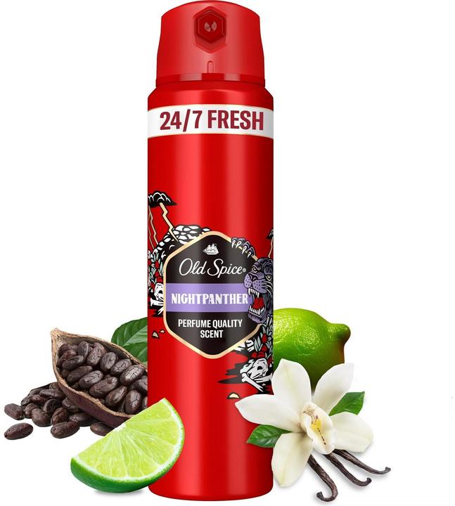 Produktbild Old Spice Deo Spray Nightpanter 200 ml (Spray, 200 ml)