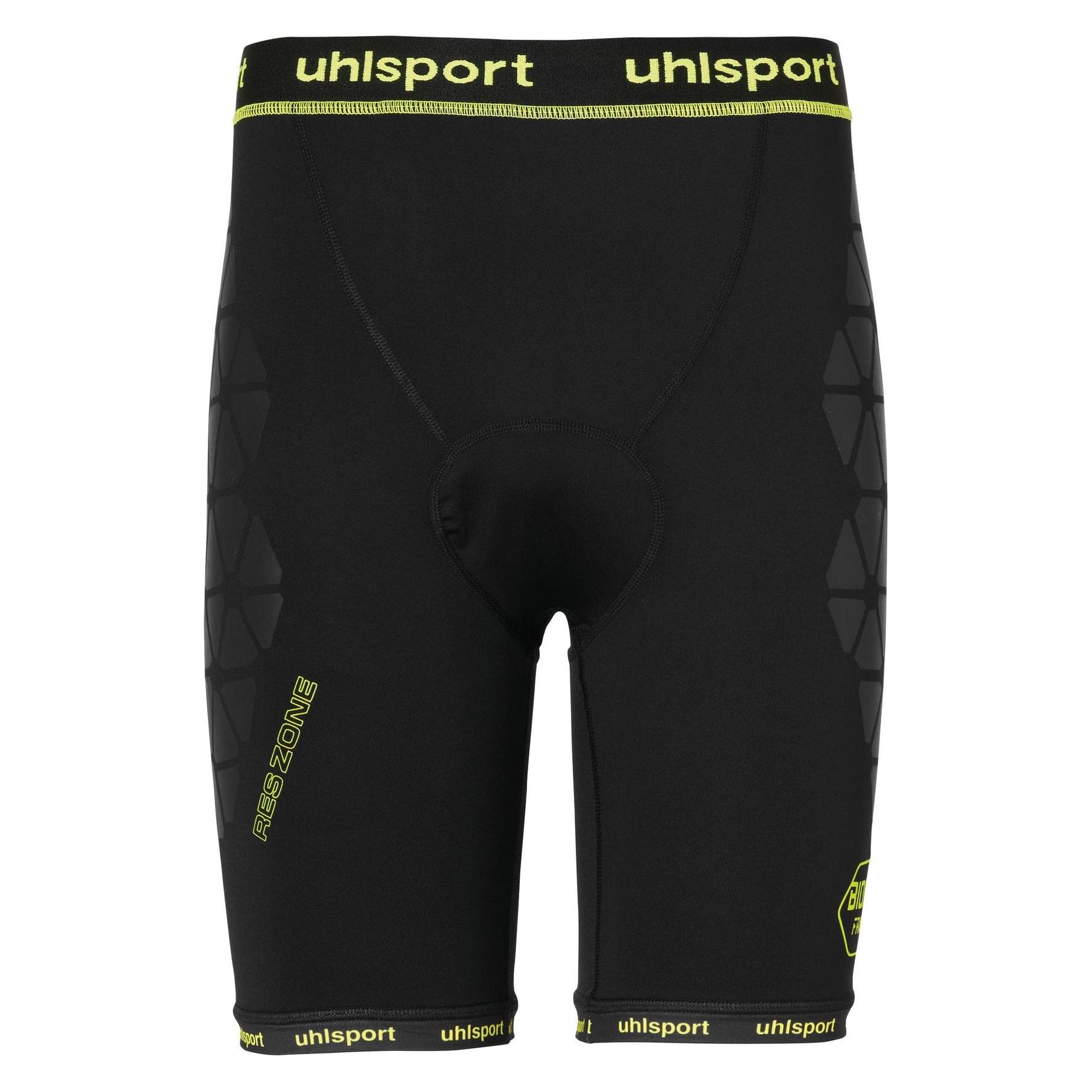 Uhlsport, Herren, Sporthose, Shorts (Xl), Schwarz, Gelb