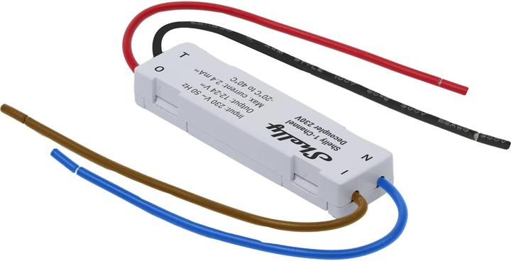 Actual product image Shelly 1-Channel Decoupler 230V