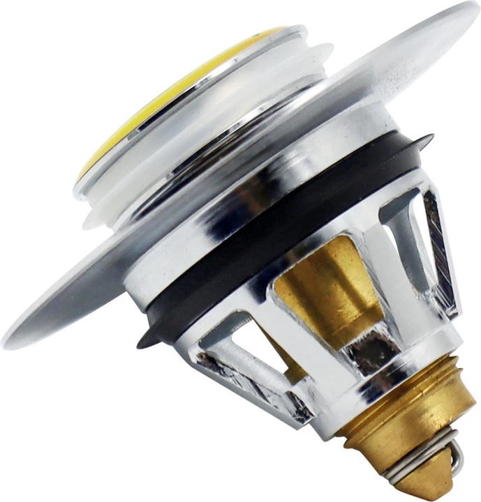 Actual product image Dusbad Pop Up Universal Sink Plug Smiley