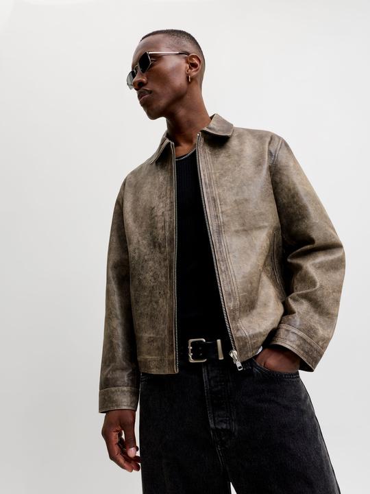 Actual product image Jack & Jones Lederjacke Lederjacke (XXL)