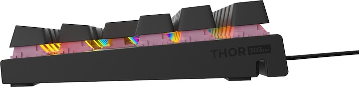 Actual product image Genesis Wired gaming keyboard THOR 303 TKL black (DE, Cable)