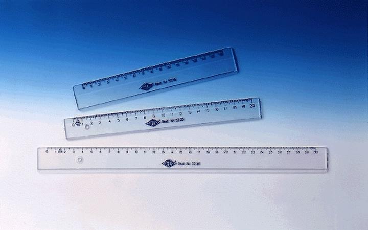 Produktbild Wedo Lineal aus Kunststoff (30 cm)