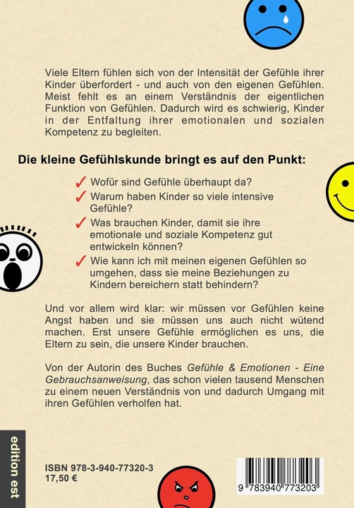Produktbild Kleine Gefühlskunde für Eltern (Deutsch, Vivian Dittmar, Virani Amana, 2014)