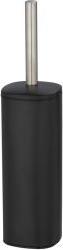Actual product image Wenko WC-Garnitur Mod. Alassio, Schwarz geschlossene Form, aus lackiertem Stahl