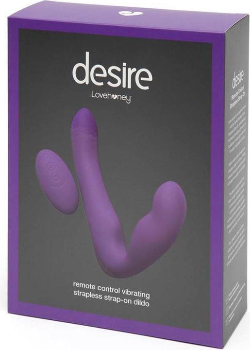 Actual product image Lovehoney Luxury Rechargeable Remote Control Strapless Strap-On