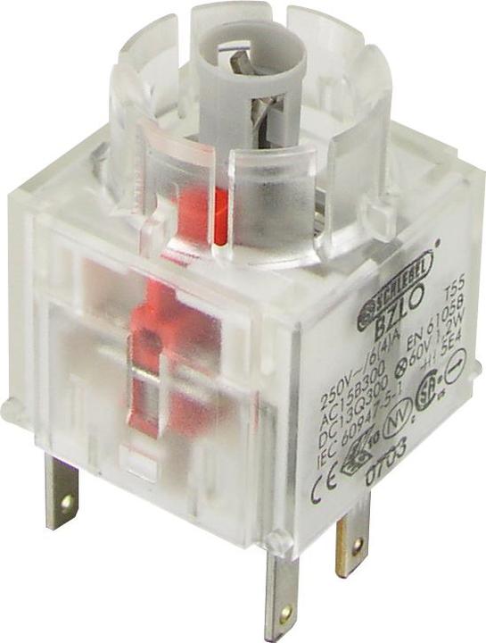Actual product image Schlegel BZLO Illuminated pushbutton contact 1Ö