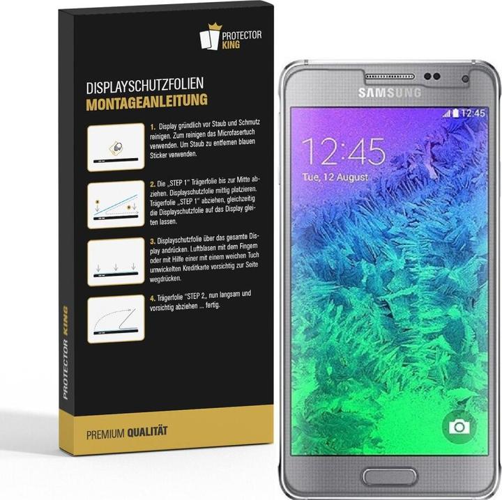 Produktbild Protectorking 6x Displayschutz HD Klar (6 Stk., Samsung Galaxy Alpha)