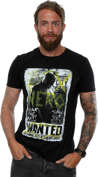 Produktbild Batman v Superman Wanted Poster TShirt (L)