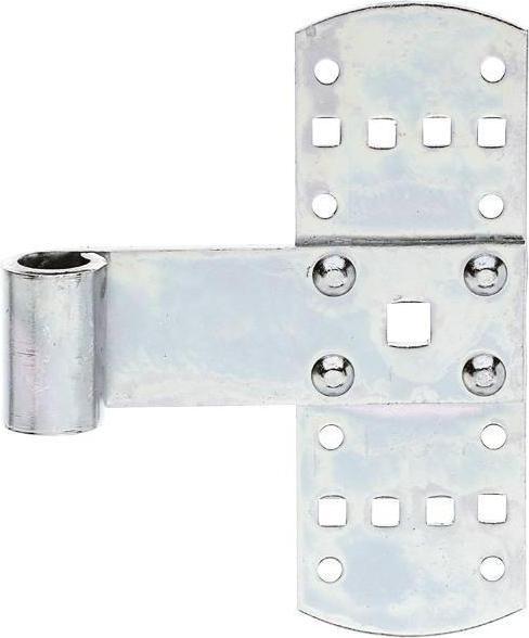 Actual product image GAH Cross strap width 50 mm length 140 x 50 mm thickness 2 mm steel electrogalvanised yellow galvanised