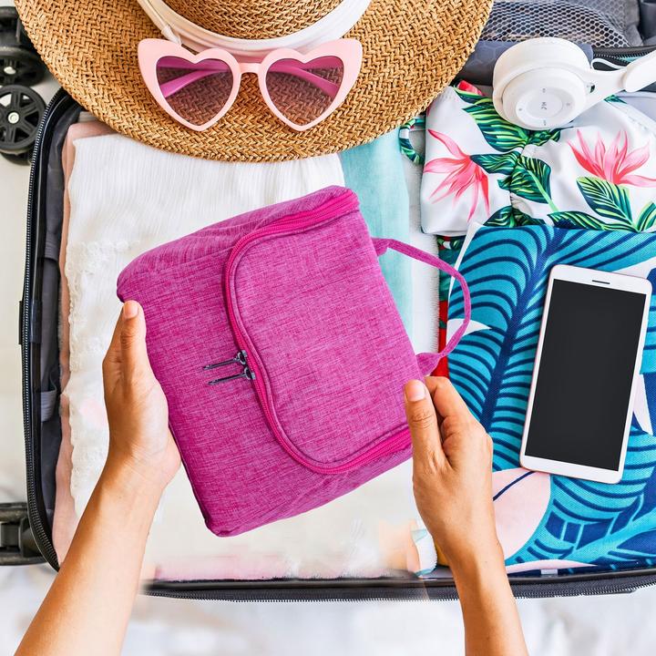 Produktbild Intirilife Kosmetik Reisetasche in PINK
