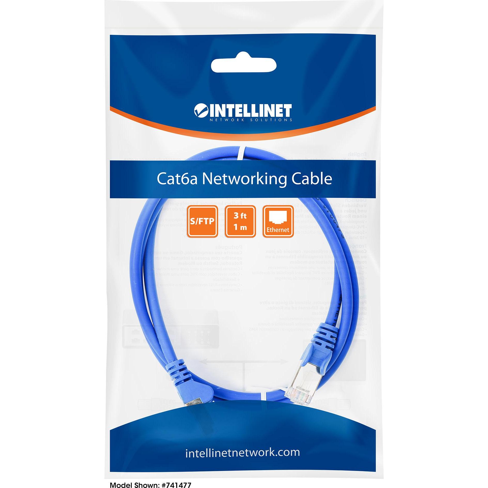Thumbnail - Intellinet Patchkabel (S/FTP, CAT6a, 0.50 m), Netzwerkkabel