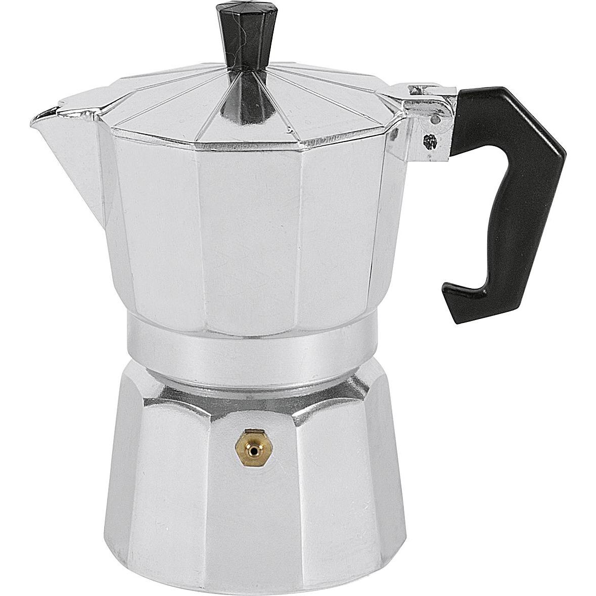 Krüger Espressobereiter 3 Tassen, Espressokocher, Silber