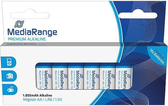 Immagine prodotto MediaRange Alcalino Premium (10 pz., AA, 1850 mAh)