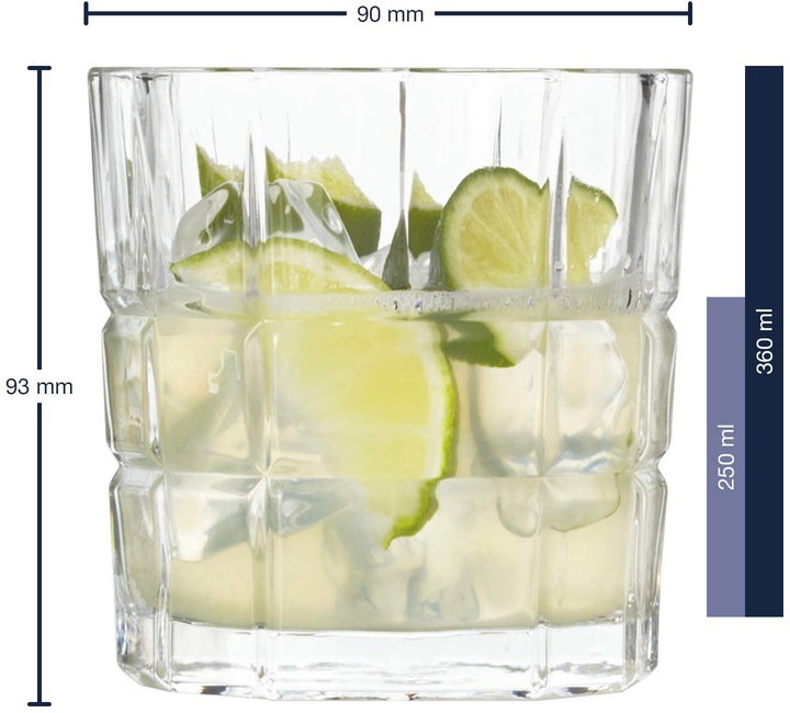 Immagine prodotto Leonardo WH tazza DOF 360ml Spiritii (3.60 dl, 1 x, Bicchiere da whisky)