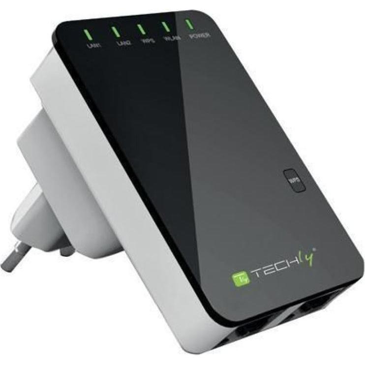 Techly Access Point 300N Wall Repeater2 (I-WL-REPEATER2) (I-WL-REPEATER2)