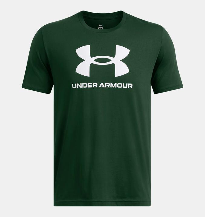 Produktbild Under Armour Koszulka męska Sportstyle Logo zielona 1382911 301 L (L)