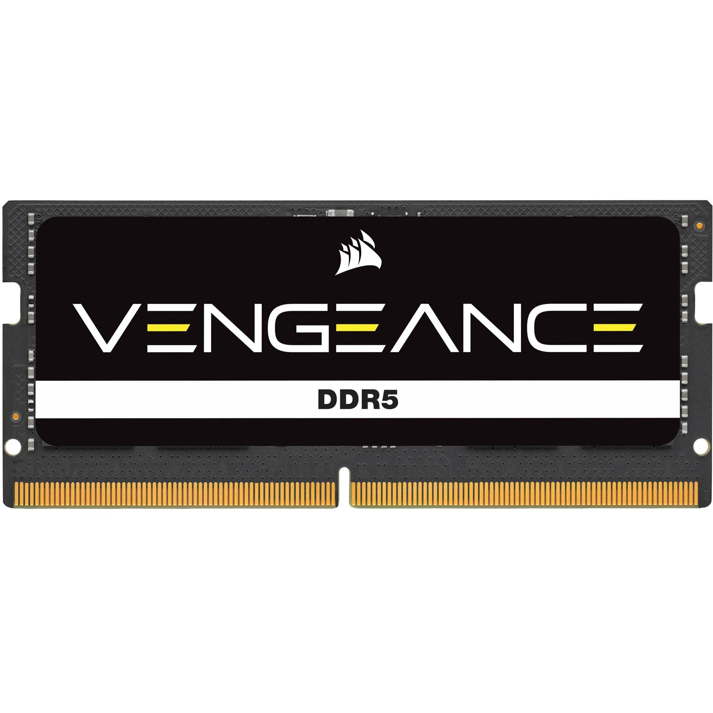 Thumbnail - Corsair SORAM D5 5600 16GB C48 Vengeance (1 x 16GB, 5600 MHz, DDR5-RAM, SO-DIMM), RAM, Schwarz