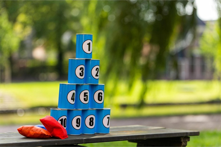 Image du produit Outdoor play Lancer de canettes en plein air