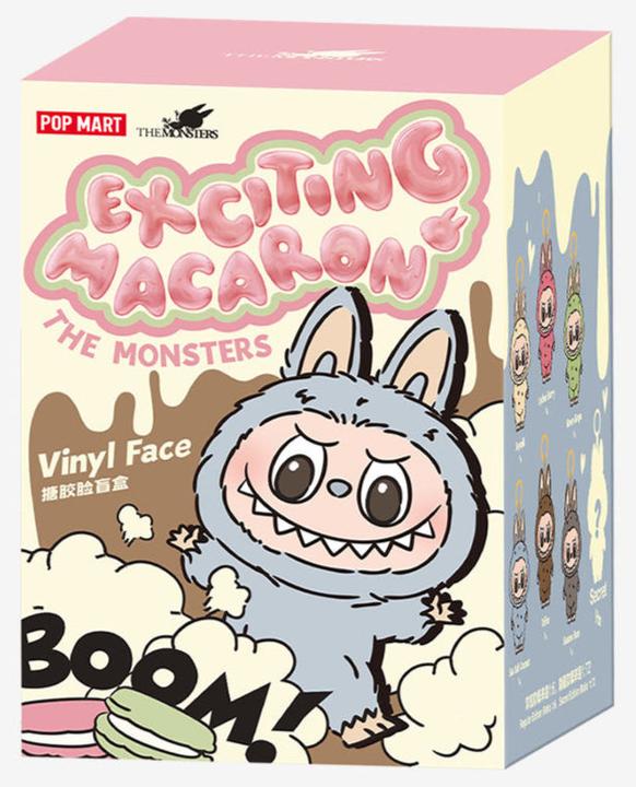 Actual product image Pop Mart Labubu Exciting Macaron Series Blind Box