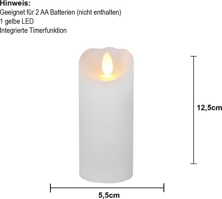 Image du produit Star Trading Bougie pilier LED lumineuse (1 x)