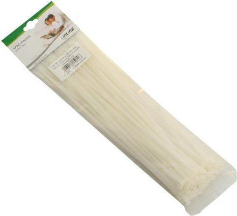 Produktbild InLine Kabelbinder Natural (Packung mit 100) (Kunststoffkabelbinder, 350 mm, 100 Stk.)