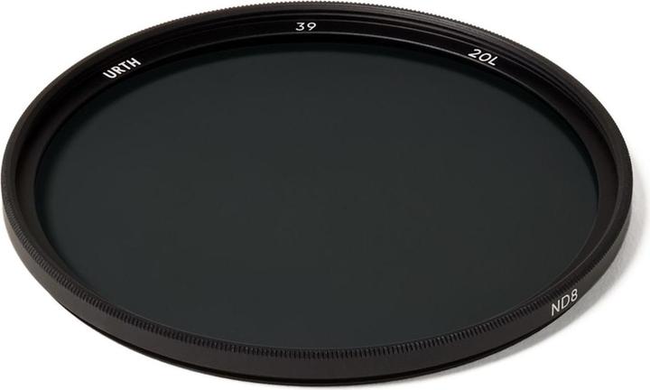 Produktbild Urth 39mm ND8 (3 Stop) Objektivfilter (Plus+) (39 mm, ND- / Graufilter, 39 mm)