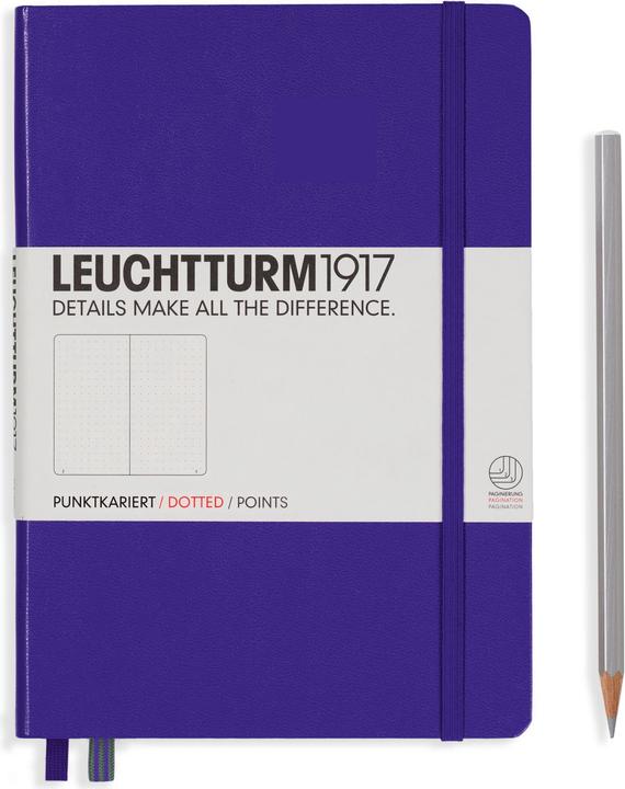 Leuchtturm1917 Medium (A5, Gepunktet, Harter Einband)
