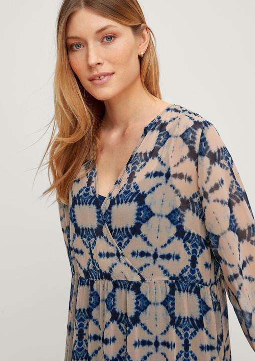 Image du produit Comma Kleid Chiffonkleid mit Unterkleid (36)