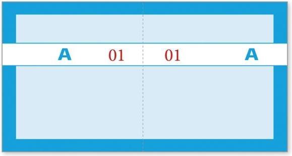 Immagine prodotto Mayland-Burde Mayland 92220560, Monocromatico, Blu, 100 fogli, Adulto