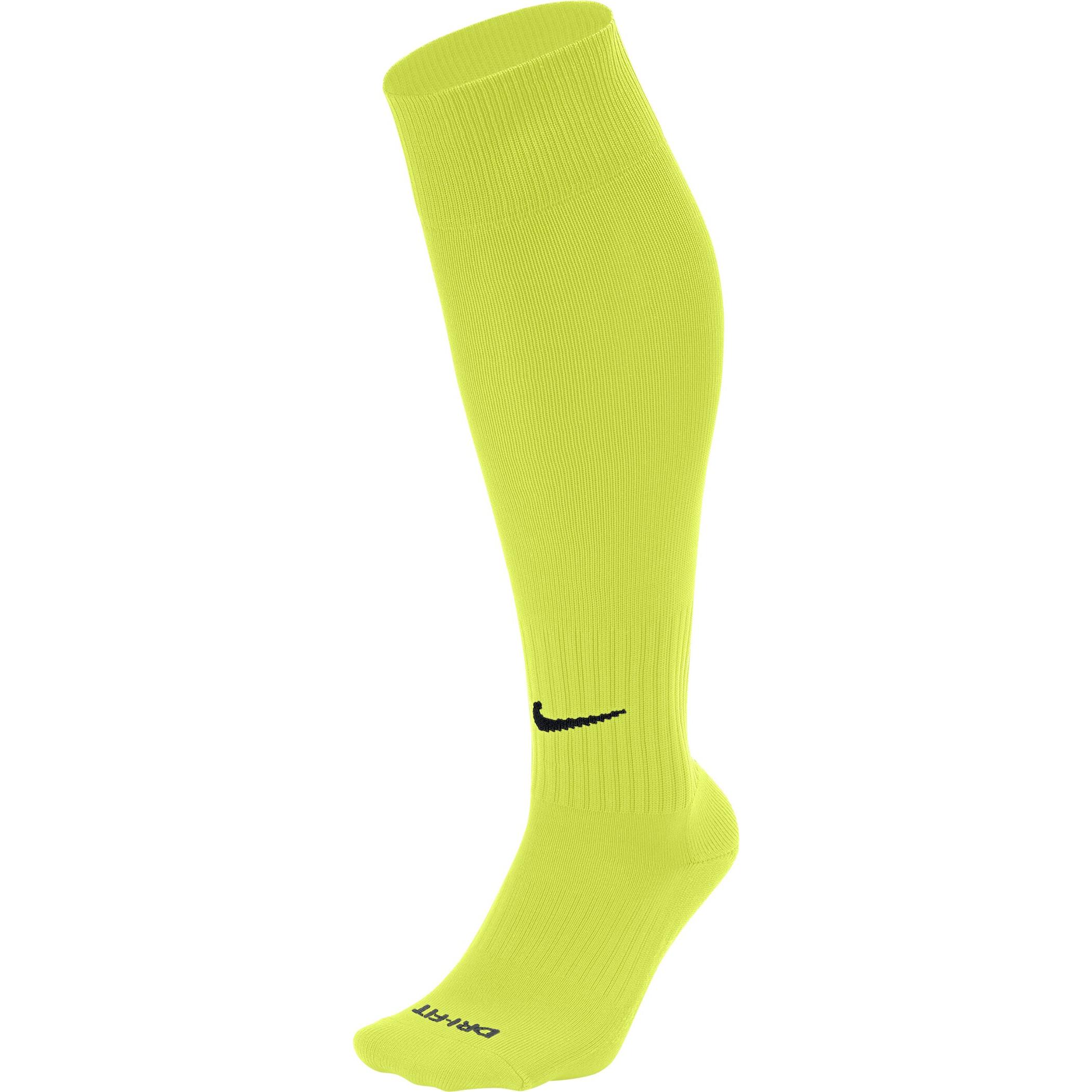 Nike, Herren, Sportsocken, Erwachsene Classic II Cushion Fussballstutzen, Volt/Black, M/EU 38-42 (38 - 42), Grün