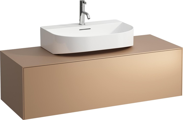Actual product image Laufen Running Sonar drawer unit, 1 drawer, suitable for wash basin H816341, H816342, cut-out in the middle