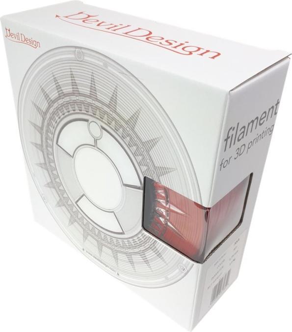 Immagine prodotto Devil Design 05902280030324 (PETG, 1.75 mm, 1000 g, Rosso)