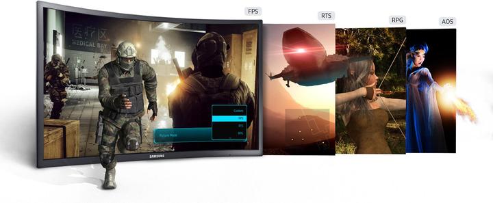 Produktbild Samsung C27fg70 (1920 x 1080 Pixel, 27")