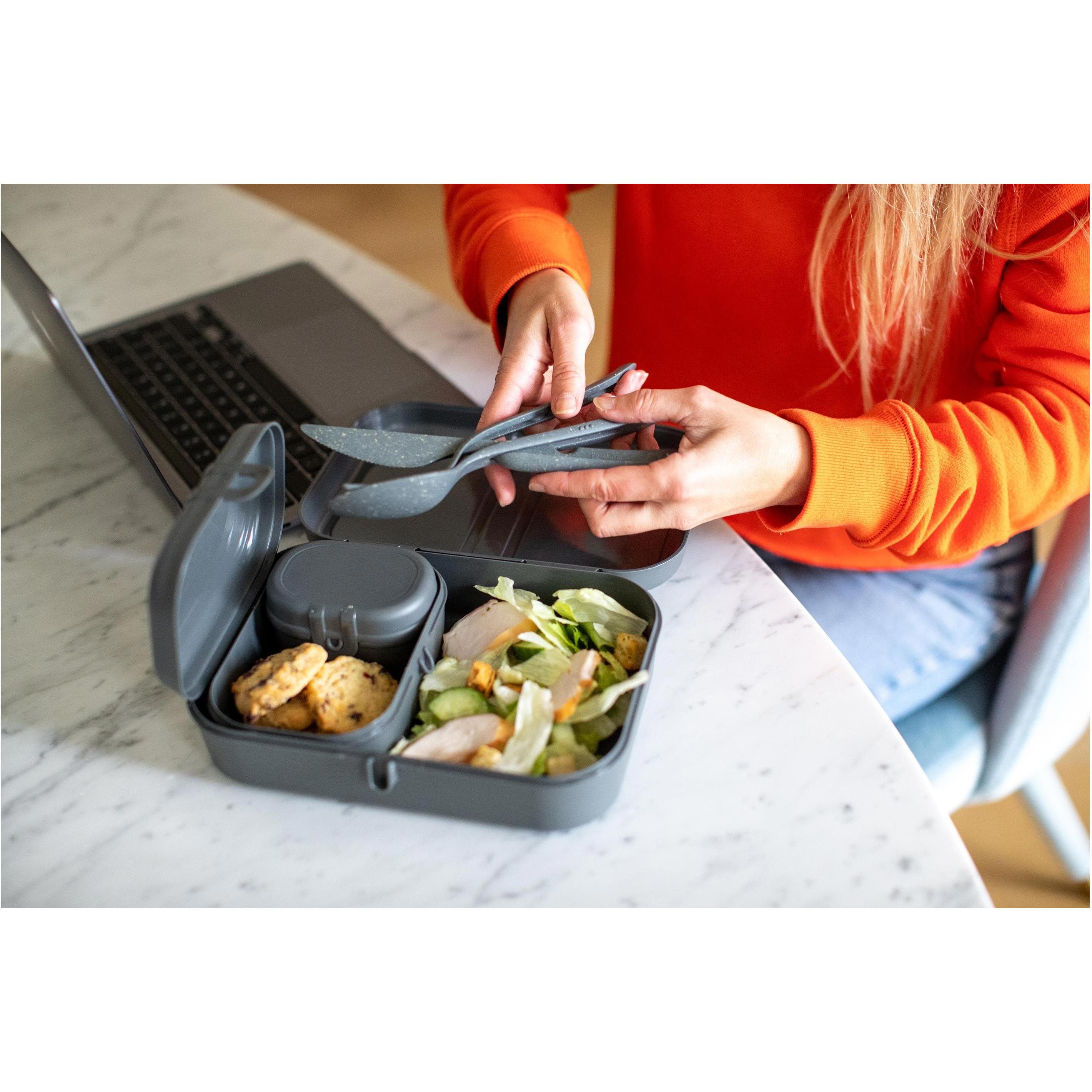 Thumbnail - Koziol Lunchbox Pascal Ready 4-teilig, Rot, Lunchbox, Rot