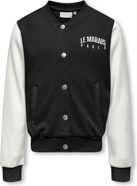 Produktbild Only Fly-Away Kragen Gerippte Ärmelbündchen Jacke Blousonjacke (134, 140)