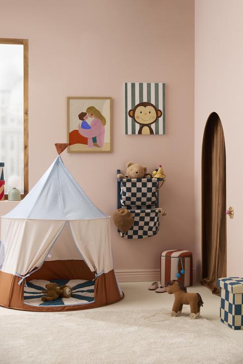 Immagine prodotto Kids Concept - Tent circus - Blue - 115 x 120 cm