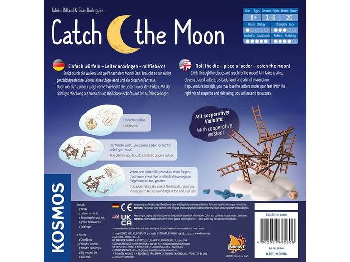 Actual product image Kosmos Family game Catch the Moon (German, 1 - 6 Players)