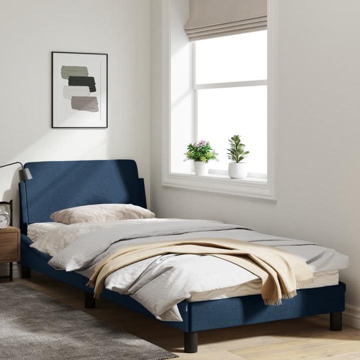 Produktbild VidaXL Bettgestell mit Kopfteil Stoff (80 x 200 cm)