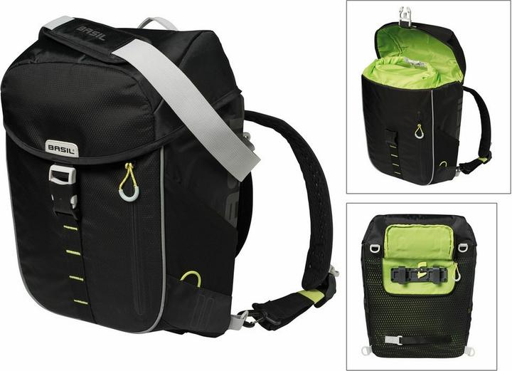 Produktbild Basil Miles Daypack (17 l, Gepäckträgertasche)