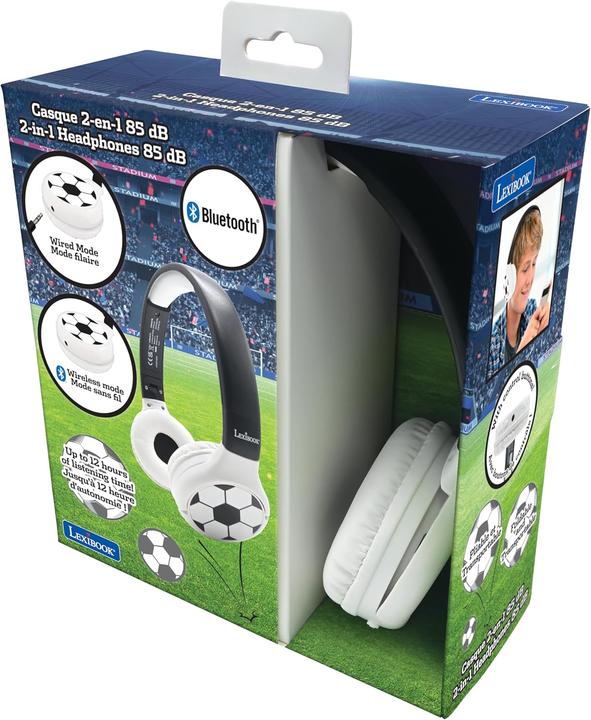 Image du produit Lexibook Football - Casque Bluetooth® pliable 2 en 1 (HPBT010FO)