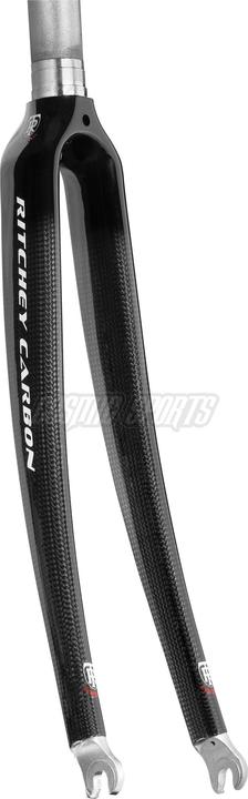Image du produit Ritchey Fourche Comp Road Carbon, 700C, 368mm, 43mm, 100x9mm QR, 25.4-26.8, frein sur jante, matte carbon