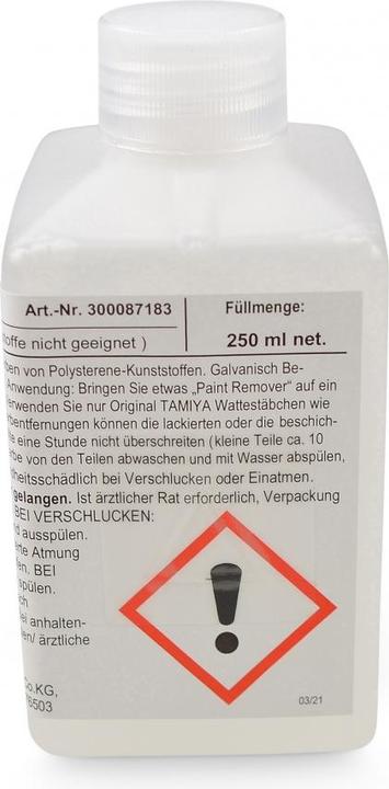 Productafbeelding Tamiya 300087183 Verfverwijderaar Inhoud 250 ml