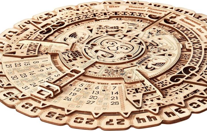 Actual product image Wood Trick Maya calendar - wooden kit